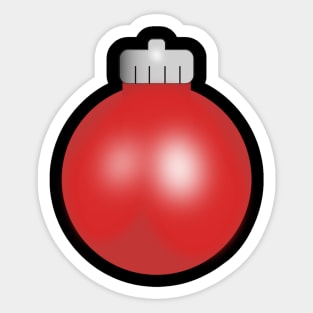 Christmas bauble Sticker